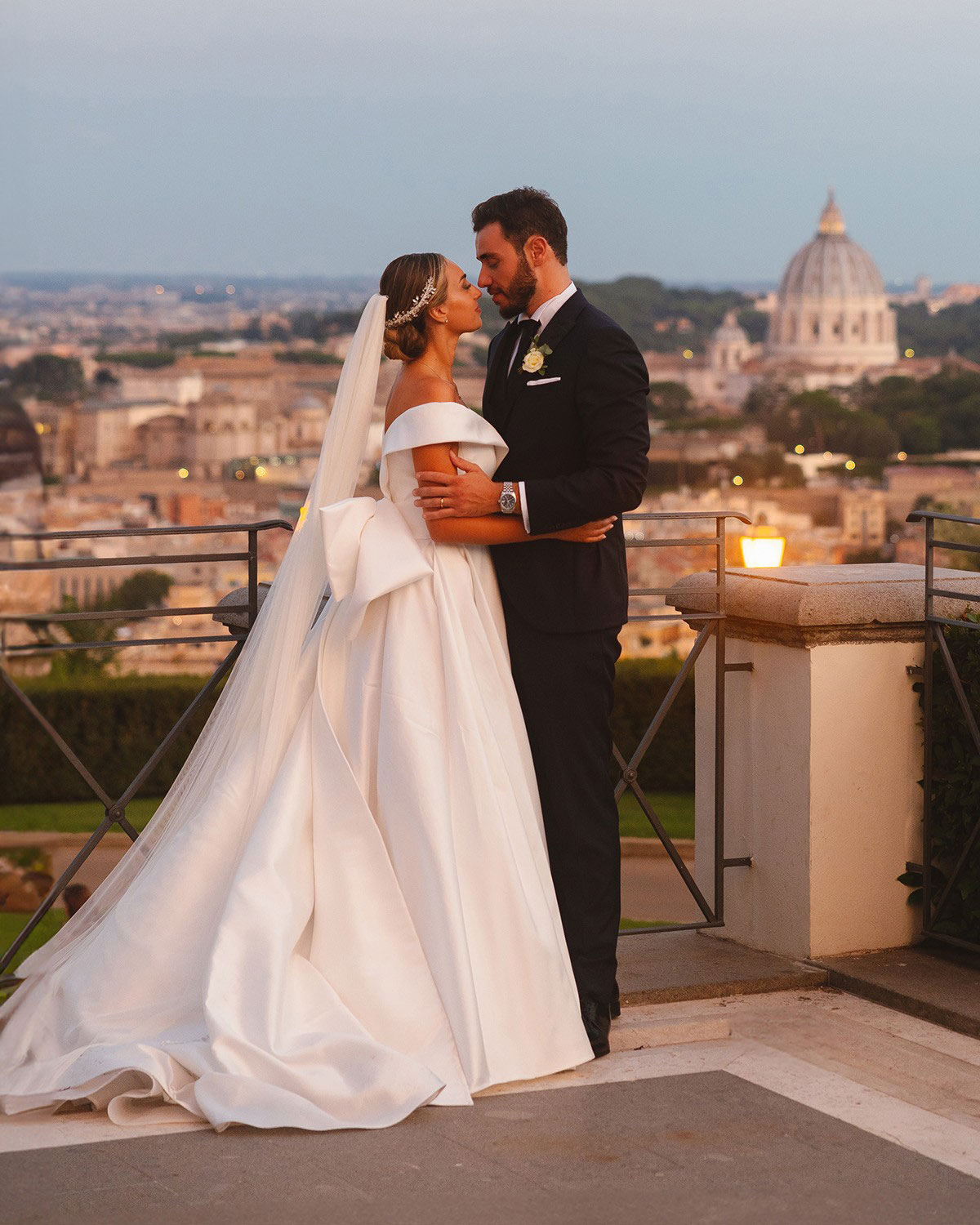 Bodas espectaculares fotos en Roma, Italia